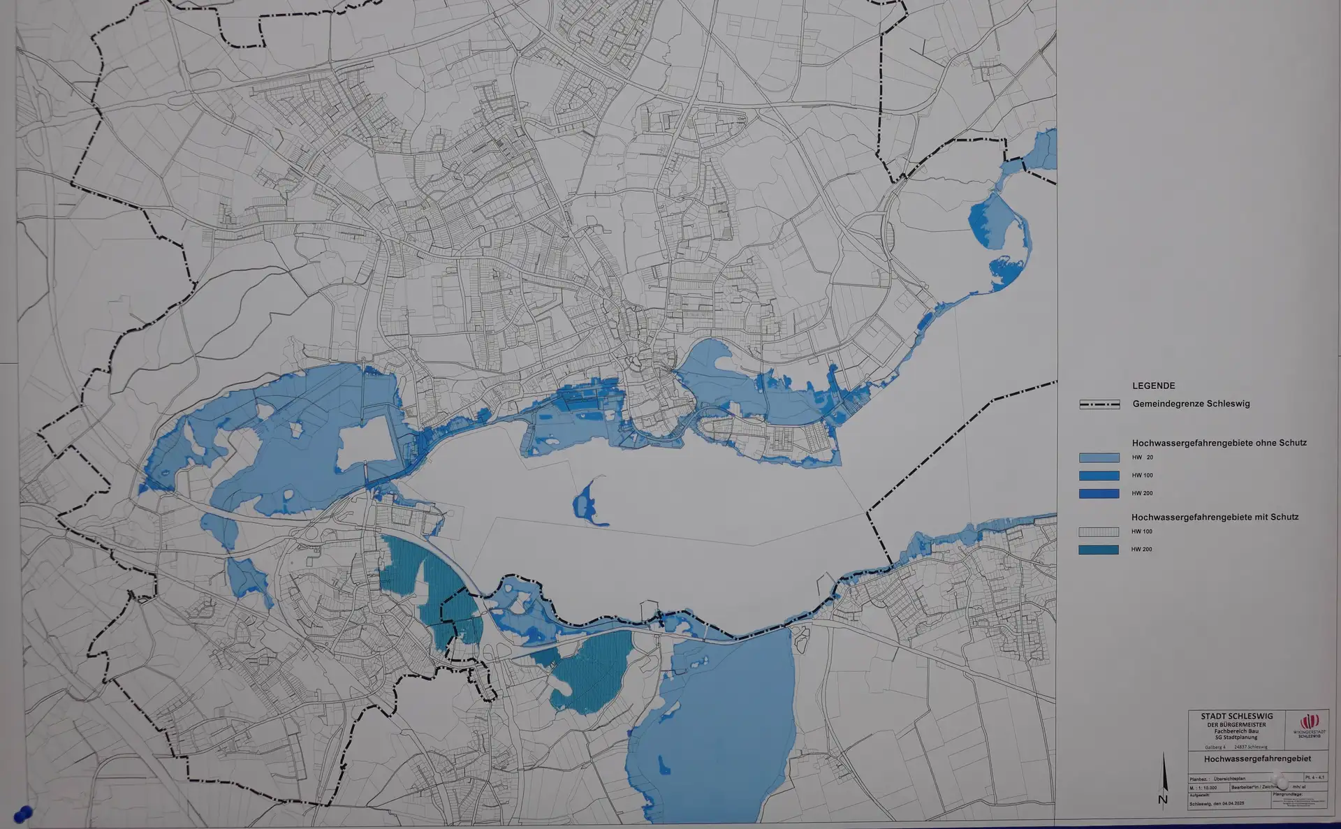 Großes Interesse am neuen Hochwasserschutzkonzept in Schleswig