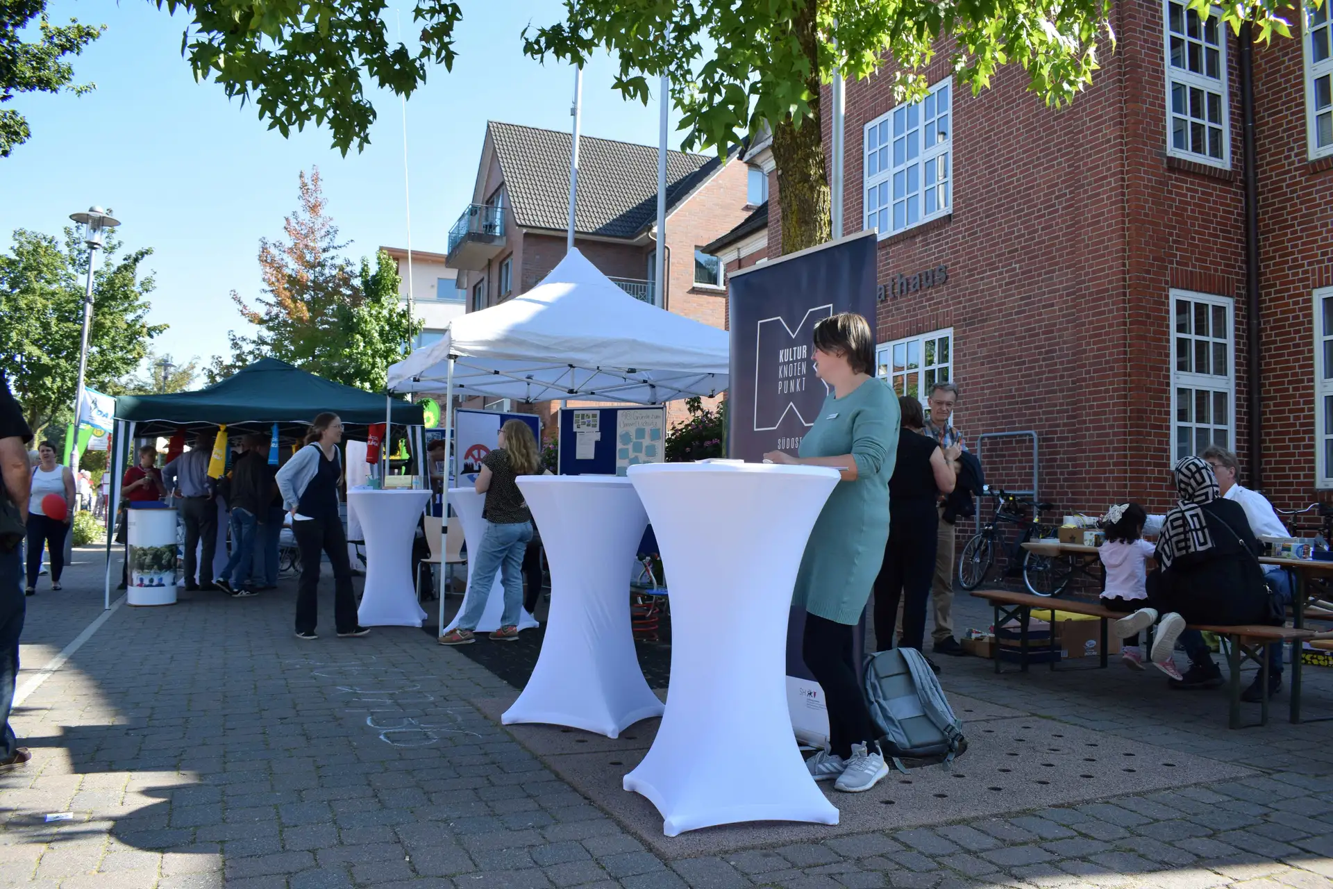 Auch vor zwei Jahren war das Rathaus mit einem Stand bei der Vereinsmeile vertreten.